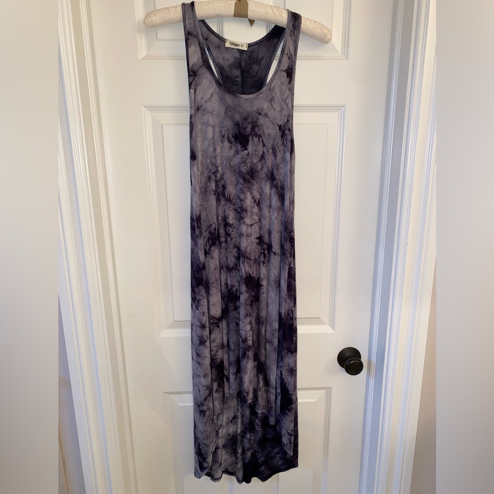 Ginger G-Casual, tie die summer tank dress.